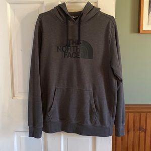 Mens North Face Grey Hoodie